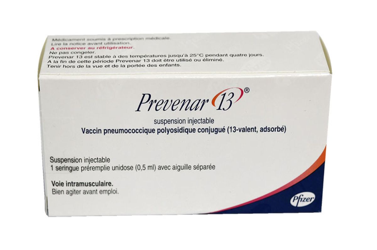 Vắc xin PREVENAR 13 (Bỉ) phòng các bệnh do phế cầu khuẩn